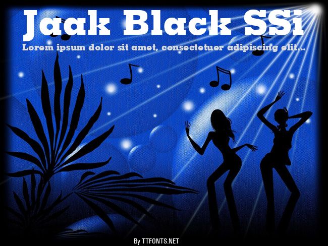 Jaak Black SSi example